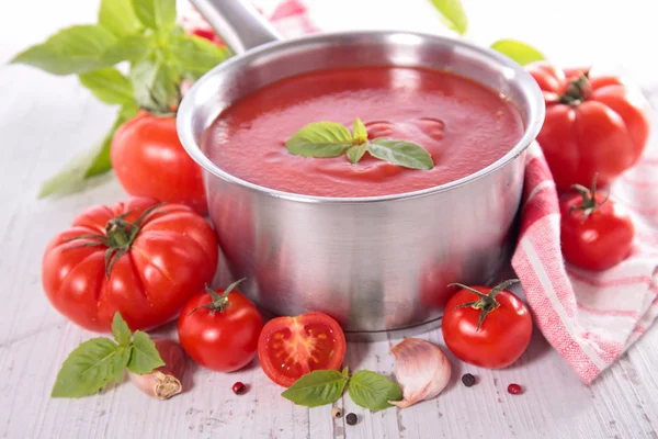 Salsa di pomodoro in padella — Foto Stock