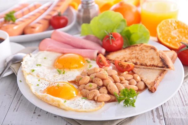 Healthy morning  breakfast — Stock Photo, Image