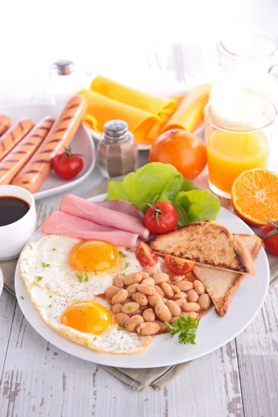 Gezonde ochtend ontbijt — Stockfoto