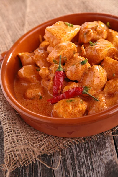 Baharatlı Körili tavuk yemeği