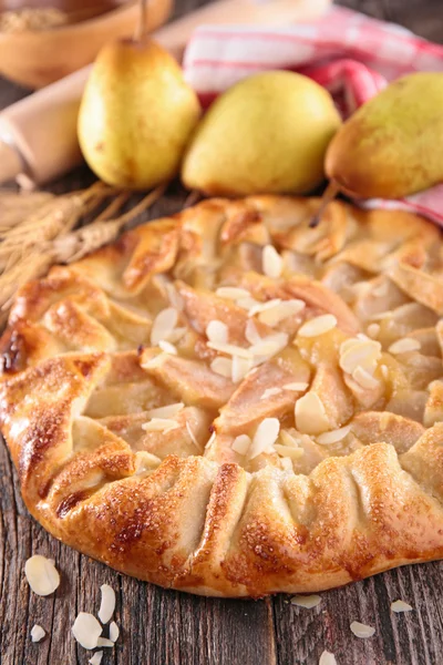 Tarte aux poires maison — Photo