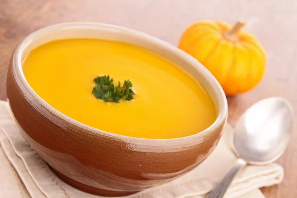 Pumpkin salad with sauce — Stock Photo, Image