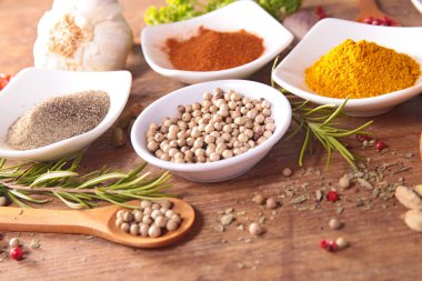 Baharat ve bitki seti