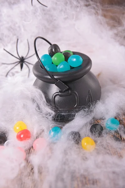 Dolci decorazioni di Halloween — Foto Stock