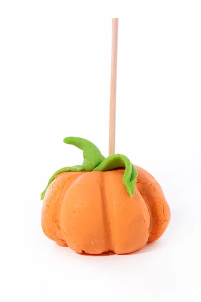 Halloween pumpkin cakepop — Stock Photo, Image