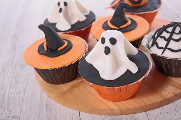 Cupcake di Halloween, muffin — Foto Stock