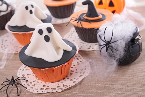 Halloween cupcakes, muffins — Stock Photo, Image