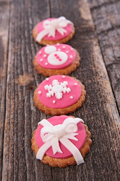Decorated christmas cookies — Stock Photo, Image