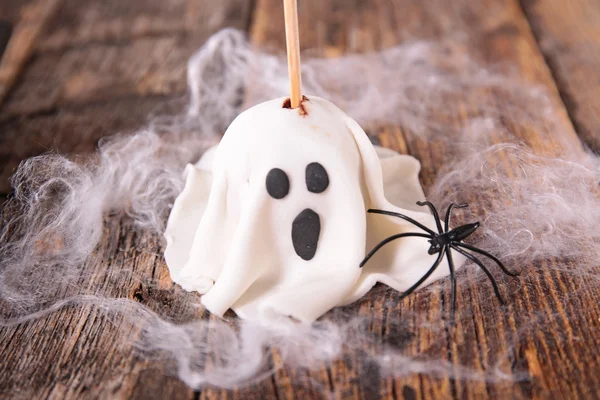 Halloween fantasma torta pop — Foto Stock