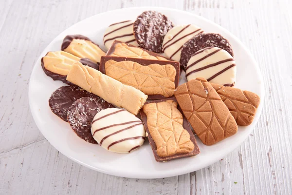 Biscotti assortiti per Natale — Foto Stock