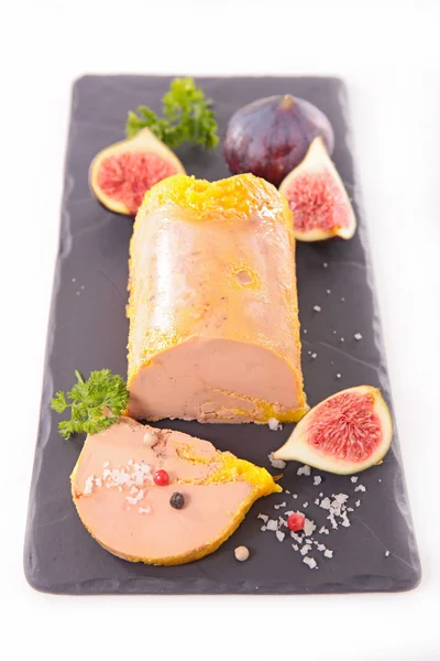 Foie gras, świąteczny posiłek — Zdjęcie stockowe