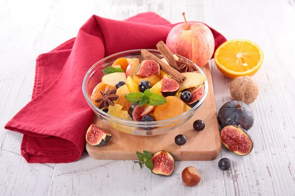 Healthy fruit salad — Stock Photo, Image