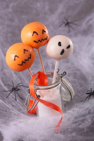 Halloween torta pop — Foto Stock