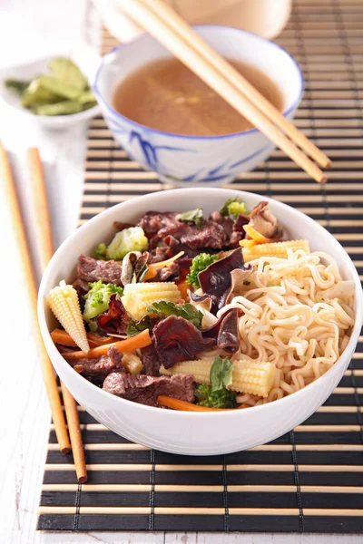 Chinese soep, Aziatisch eten — Stockfoto
