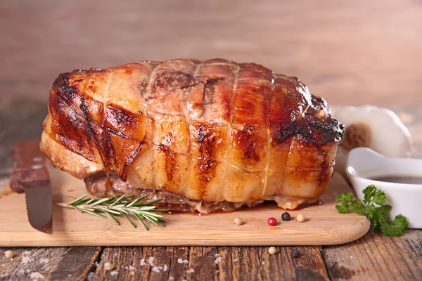 Carne de porco assada — Fotografia de Stock