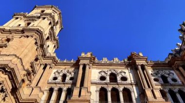 Malaga Katedrali. Andalusia, İspanya