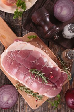 çiğ et kavurma için