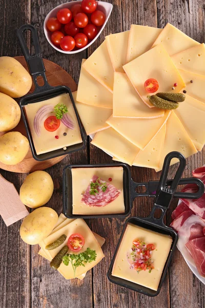 Queijo raclette para assar — Fotografia de Stock