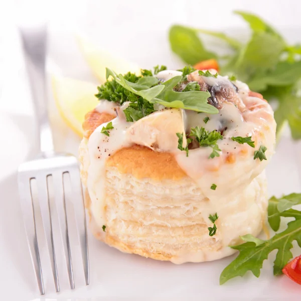 Vol au vent, french pastry — Stock Photo, Image