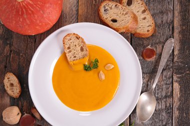 sonbahar kabak çorbası