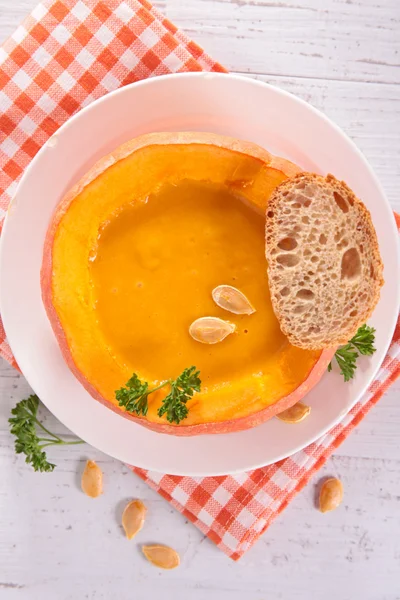 Autumn carrot soup — Stok fotoğraf