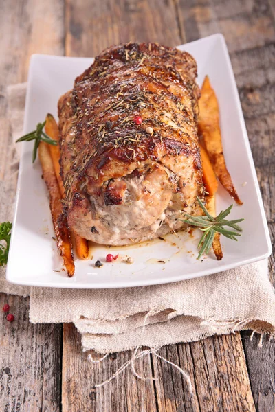 Schweinebraten — Stockfoto