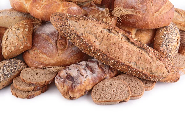 Fresh baked assorted bread — Stock Photo, Image