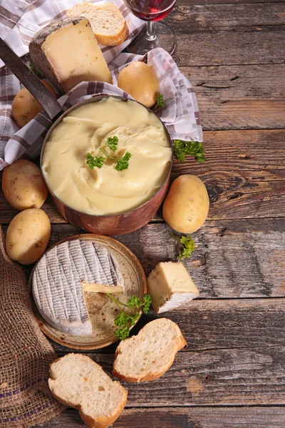 Aligot, fondue au fromage — Photo