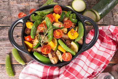 Ratatouille, kızarmış sebze