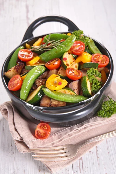 Ratatouille, gebakken groenten — Stockfoto