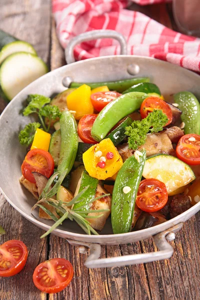 Ratatouille, gebakken groenten — Stockfoto