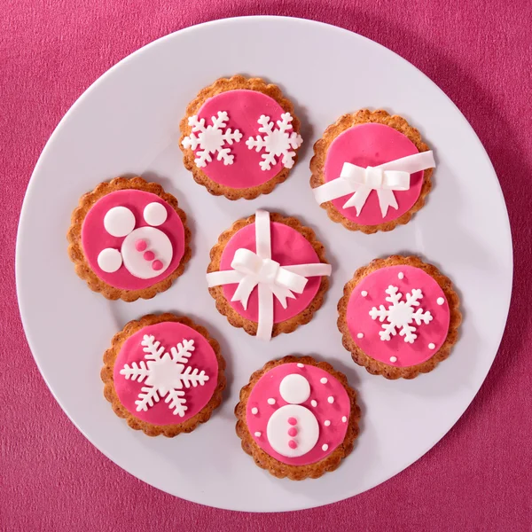 Biscuits au gingembre pour Noël — Photo