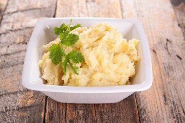 haşlanmış patates püresi