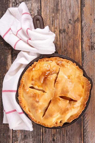 Torta di mele fatta in casa — Foto Stock