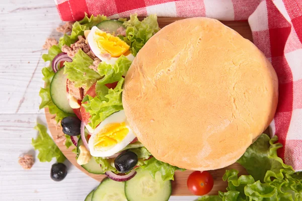 Sandwich, bagnat casserole — Photo