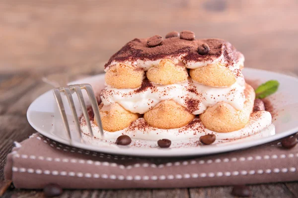 Tiramisu gâteau dessert — Photo