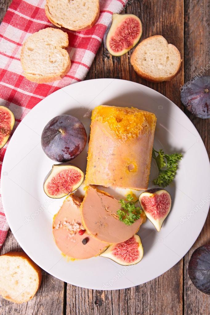 foie gras with fresh figs