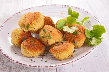 Vejetaryen topları Nohut ile