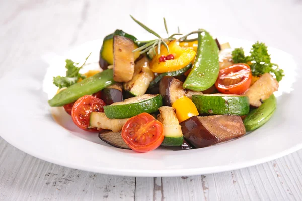 Assorted fried vegetables — Stock Photo, Image