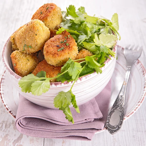 Vegetarian balls with chickpea — Stock Photo, Image