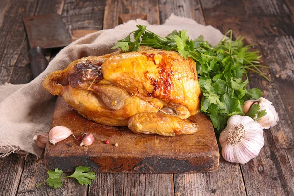 Roasted chicken meat — Stock Photo, Image