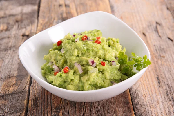 Guacamole avokádó szósz — Stock Fotó