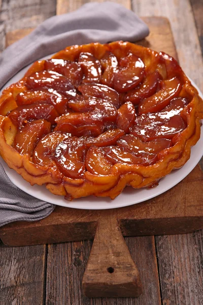 Tarte tatin, яблочный пирог — стоковое фото