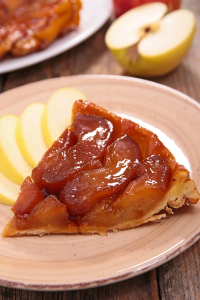 Tarte de cetim torta de maçã — Fotografia de Stock