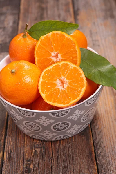 Fresh citrus fruits clementine — Stock Photo, Image