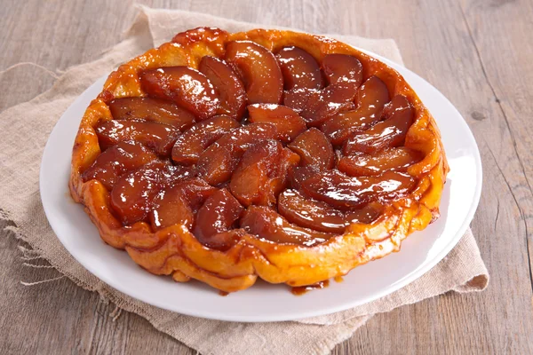 Tarta de manzana tarta tatin —  Fotos de Stock