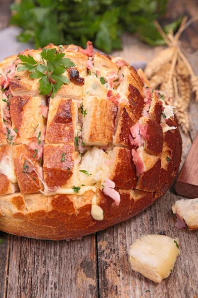 Baked stuffed bread — Stock Photo, Image