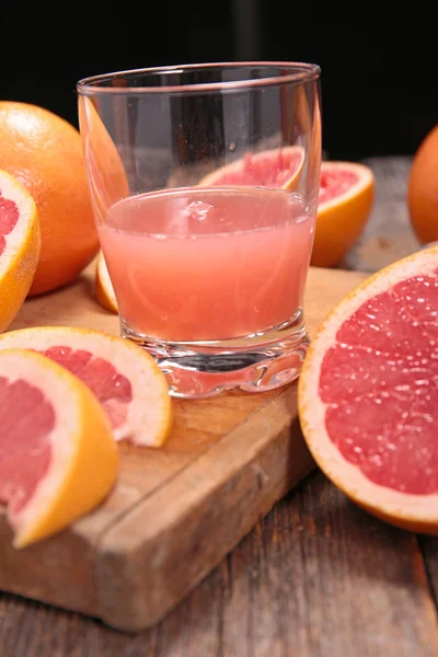 Fresh grapefruit juice — Stock Photo, Image