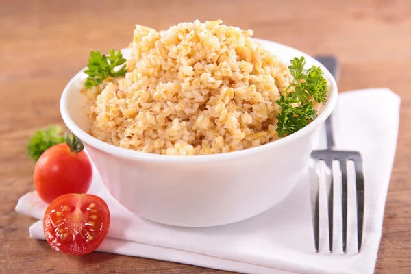 Grãos de quinoa cozidos — Fotografia de Stock