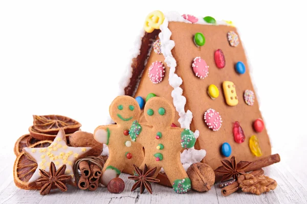 Galletas de Navidad con especias — Foto de Stock